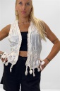 gilet senza chiusura luna